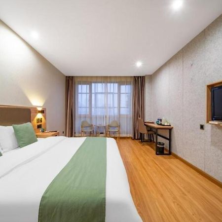Greentree Inn Jining Yanzhou Jiuzhou Fangyuan Business Hotel Buitenkant foto
