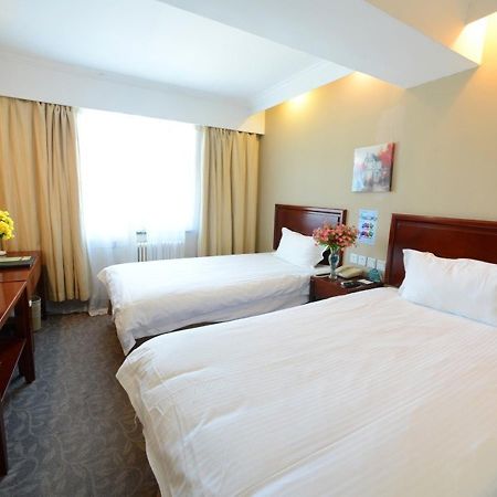 Greentree Inn Jining Yanzhou Jiuzhou Fangyuan Business Hotel Buitenkant foto