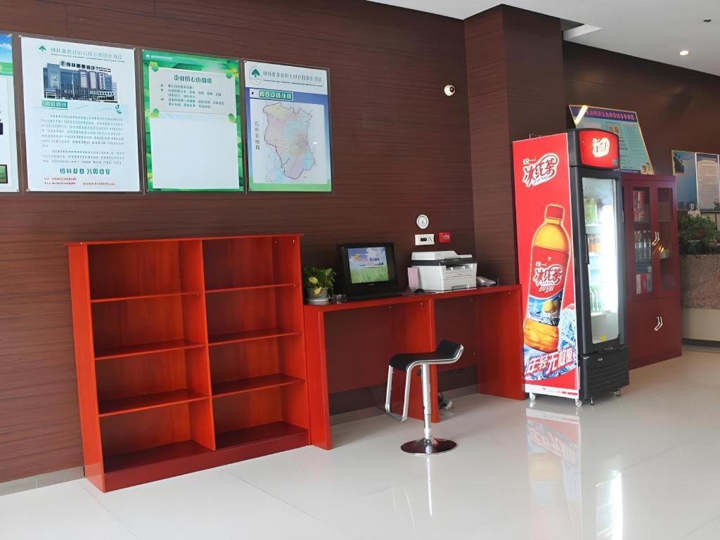 Greentree Inn Jining Yanzhou Jiuzhou Fangyuan Business Hotel Buitenkant foto