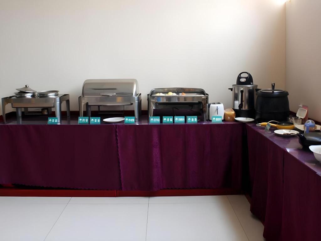Greentree Inn Jining Yanzhou Jiuzhou Fangyuan Business Hotel Buitenkant foto