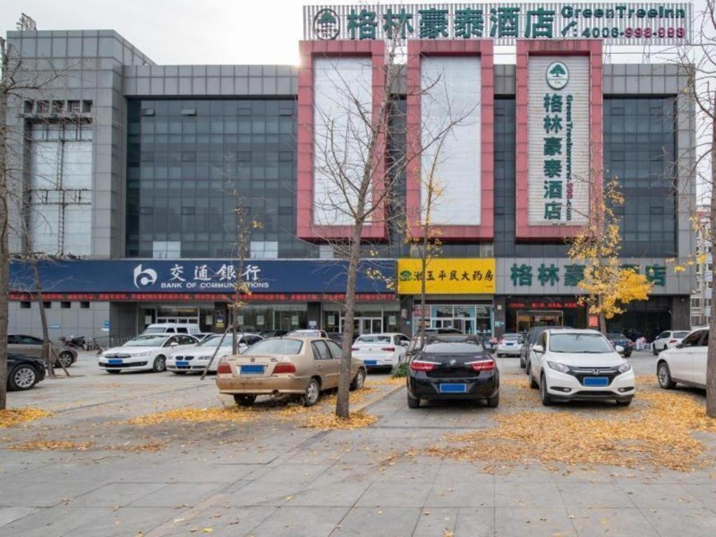 Greentree Inn Jining Yanzhou Jiuzhou Fangyuan Business Hotel Buitenkant foto