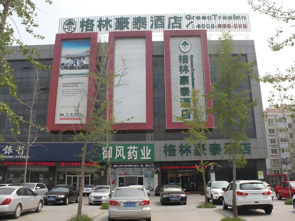 Greentree Inn Jining Yanzhou Jiuzhou Fangyuan Business Hotel Buitenkant foto