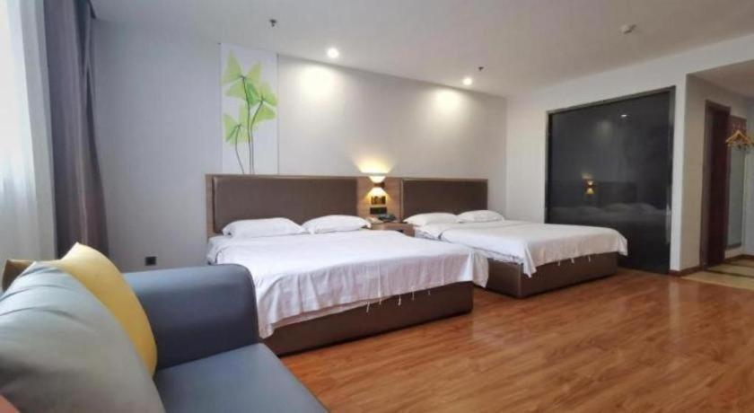 Greentree Inn Jining Yanzhou Jiuzhou Fangyuan Business Hotel Buitenkant foto