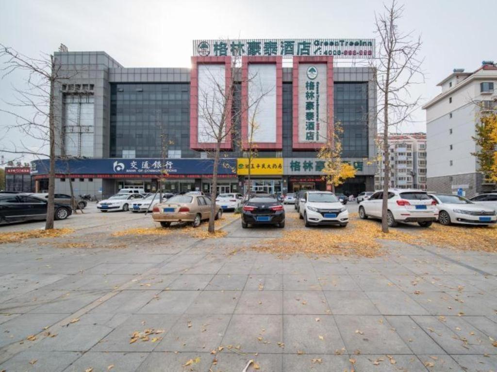 Greentree Inn Jining Yanzhou Jiuzhou Fangyuan Business Hotel Buitenkant foto