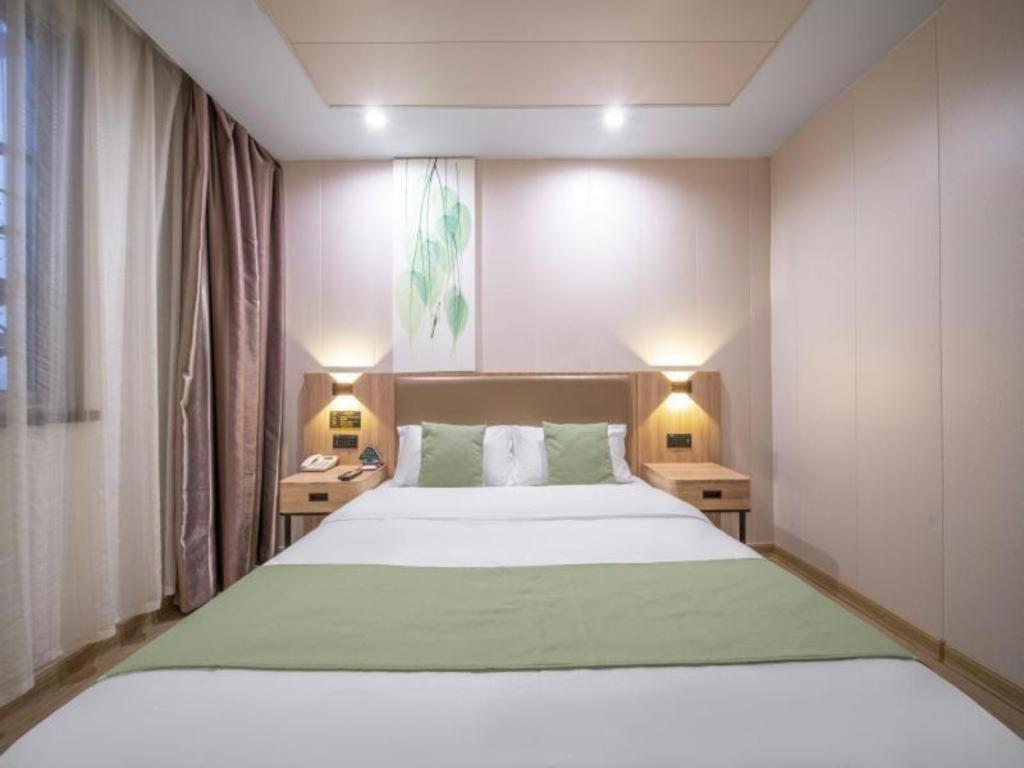 Greentree Inn Jining Yanzhou Jiuzhou Fangyuan Business Hotel Buitenkant foto
