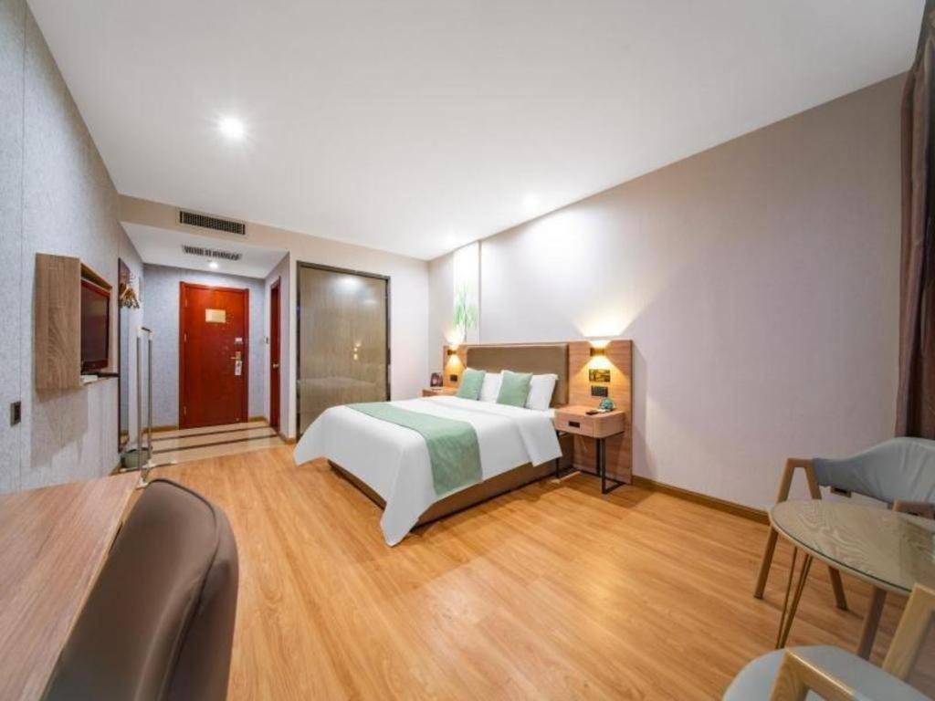 Greentree Inn Jining Yanzhou Jiuzhou Fangyuan Business Hotel Buitenkant foto