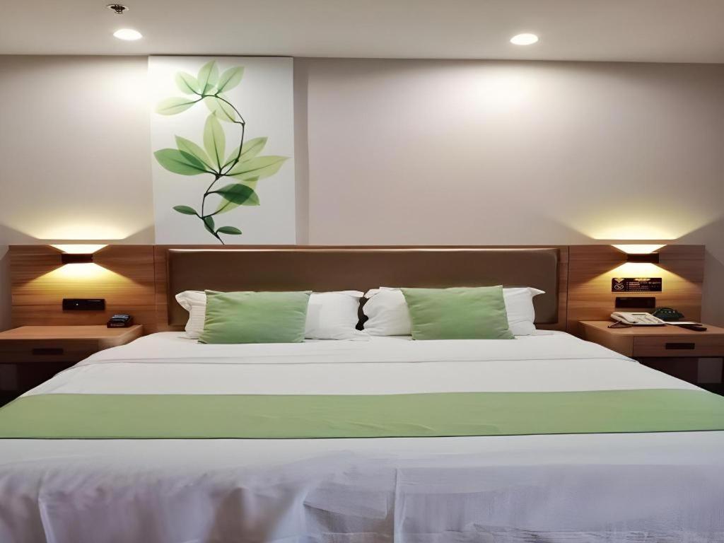 Greentree Inn Jining Yanzhou Jiuzhou Fangyuan Business Hotel Buitenkant foto