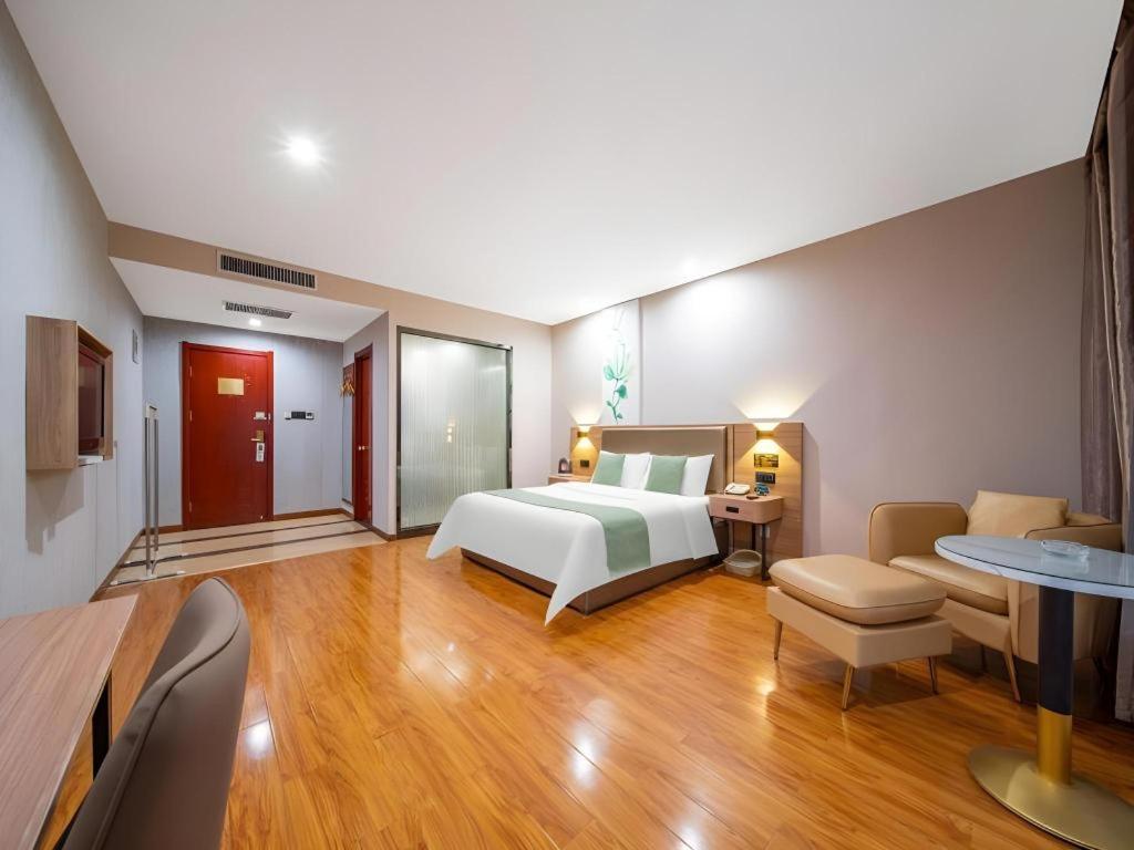 Greentree Inn Jining Yanzhou Jiuzhou Fangyuan Business Hotel Buitenkant foto