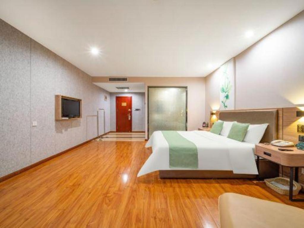 Greentree Inn Jining Yanzhou Jiuzhou Fangyuan Business Hotel Buitenkant foto