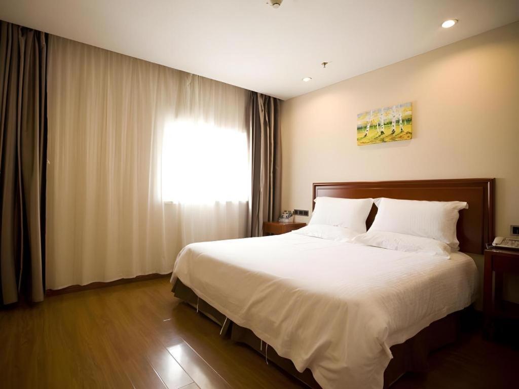 Greentree Inn Jining Yanzhou Jiuzhou Fangyuan Business Hotel Buitenkant foto