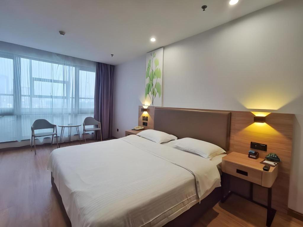 Greentree Inn Jining Yanzhou Jiuzhou Fangyuan Business Hotel Buitenkant foto