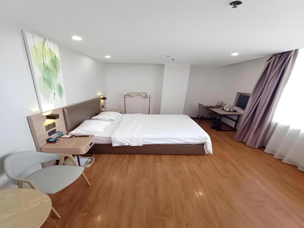 Greentree Inn Jining Yanzhou Jiuzhou Fangyuan Business Hotel Buitenkant foto