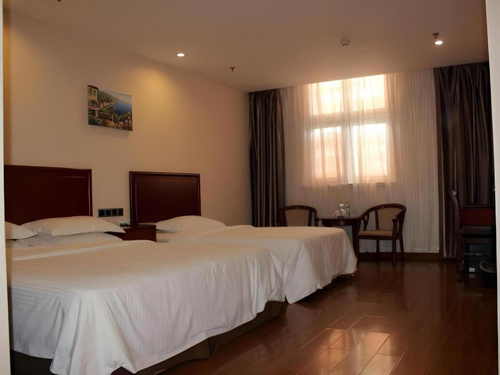 Greentree Inn Jining Yanzhou Jiuzhou Fangyuan Business Hotel Buitenkant foto