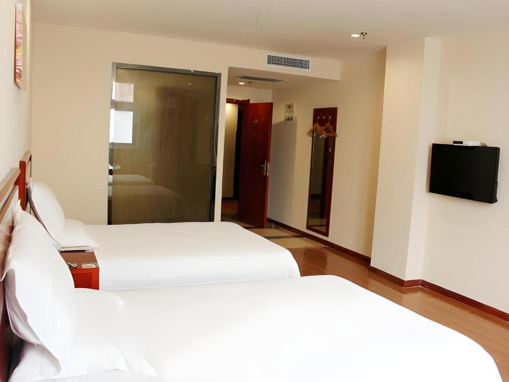 Greentree Inn Jining Yanzhou Jiuzhou Fangyuan Business Hotel Buitenkant foto