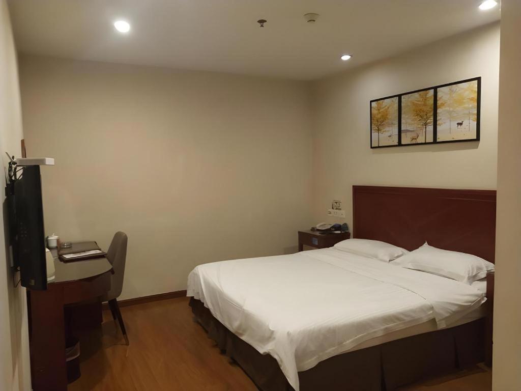 Greentree Inn Jining Yanzhou Jiuzhou Fangyuan Business Hotel Buitenkant foto